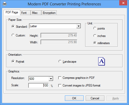 PDF Converter on Windows 8